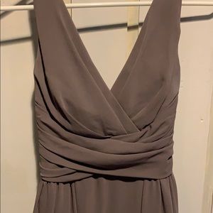 Bridesmaid dress - grey